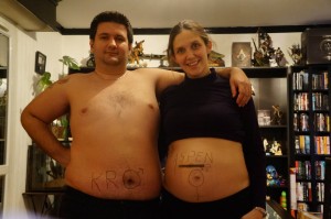 L'annonce de grossesse de Chris et NJ 