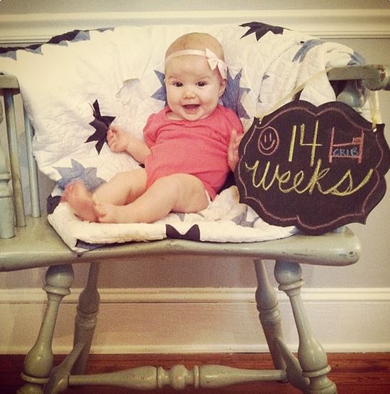 52 clichés de son bébé en une année !