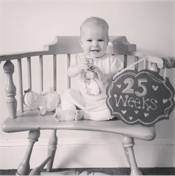 52 clichés de son bébé en une année !