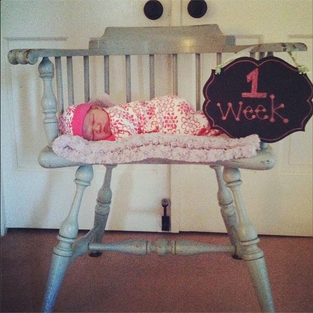 52 clichés de son bébé en une année !