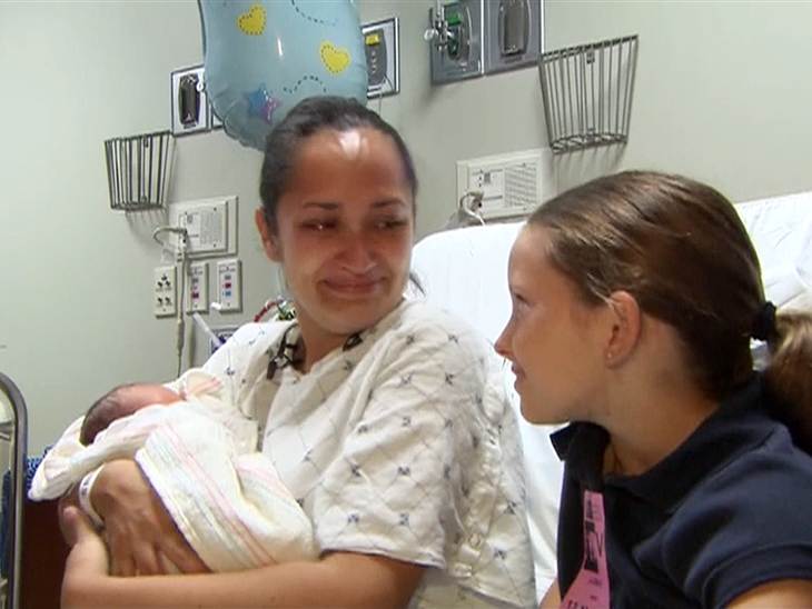 A 8 ans elle accouche sa maman1