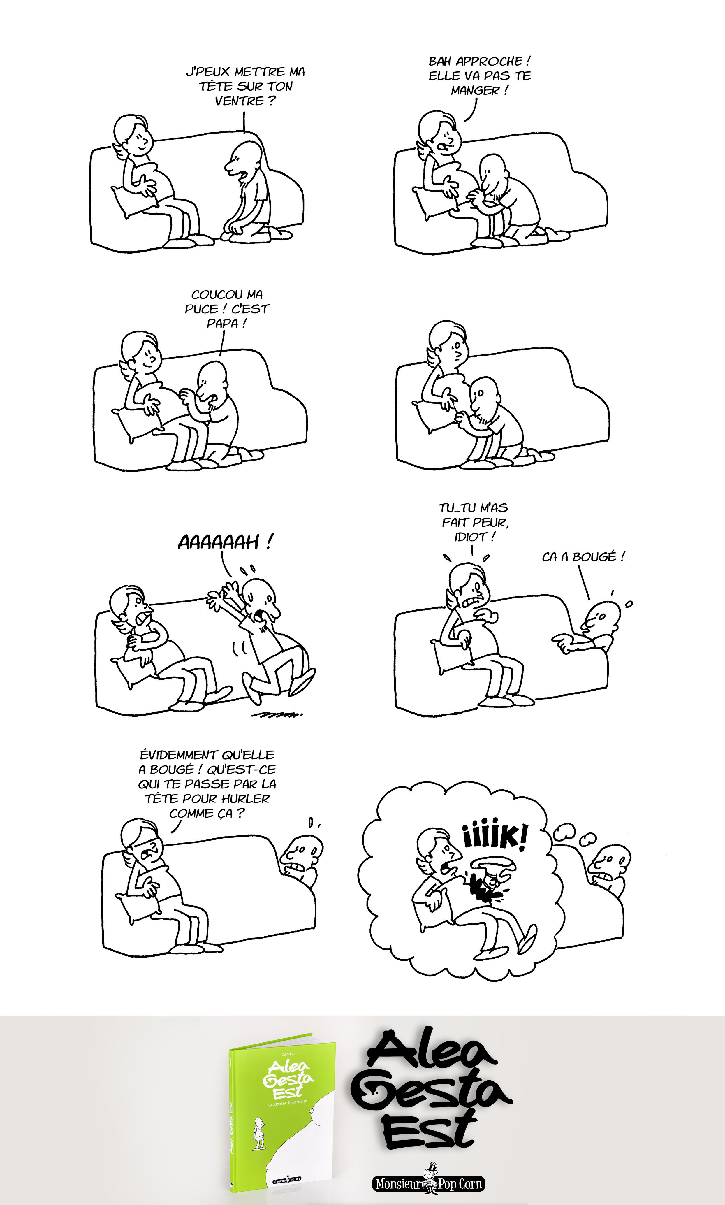 Alea Gesta Est 9 mois neuf mois lapuss dessin