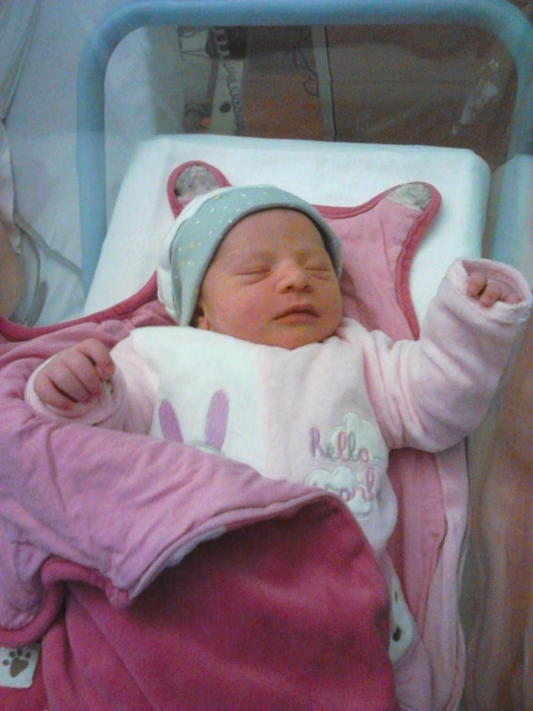Anaëlle, née le 21 octobre 2014