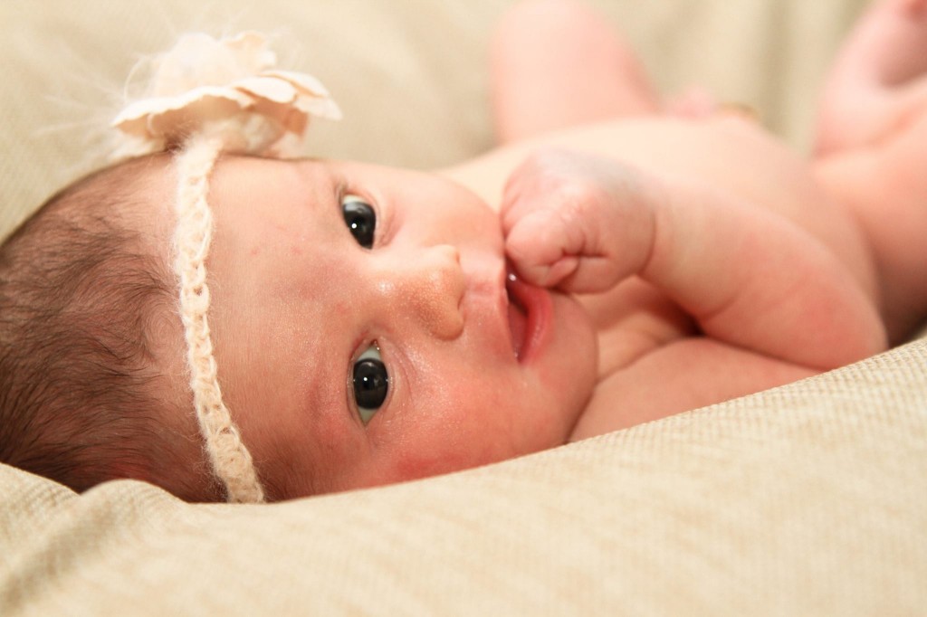 Rose, née le 1er octobre 2014