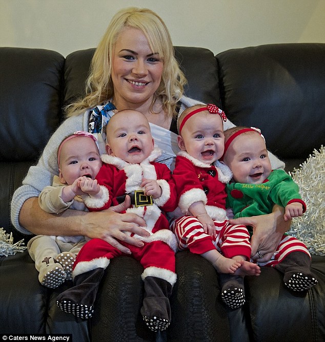 Maman quadruples 2