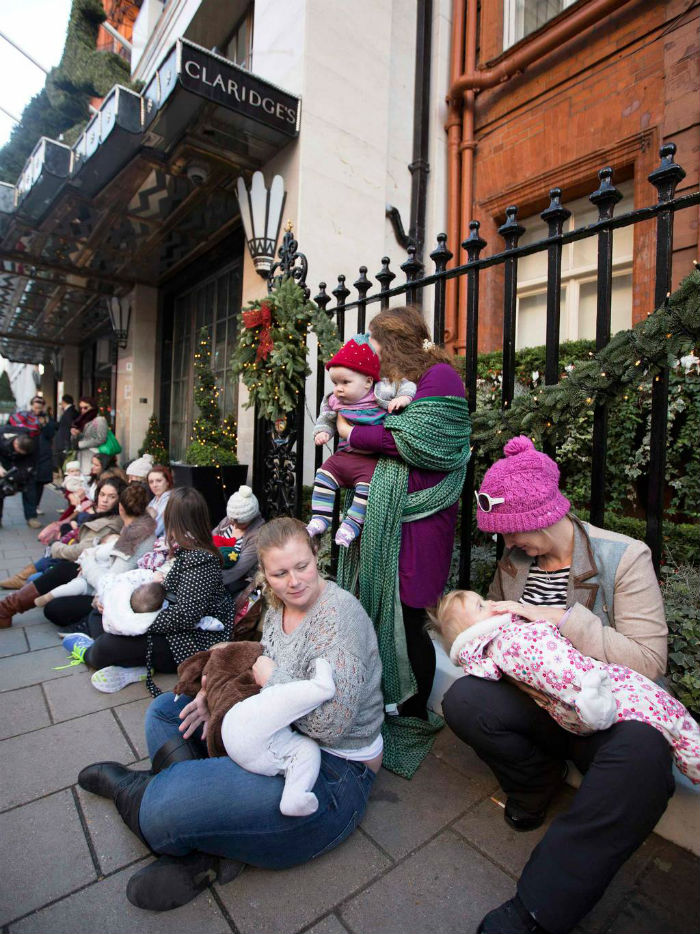 Mamans allaitantes Londres 1