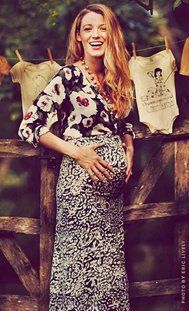 photo de blake lively enceinte