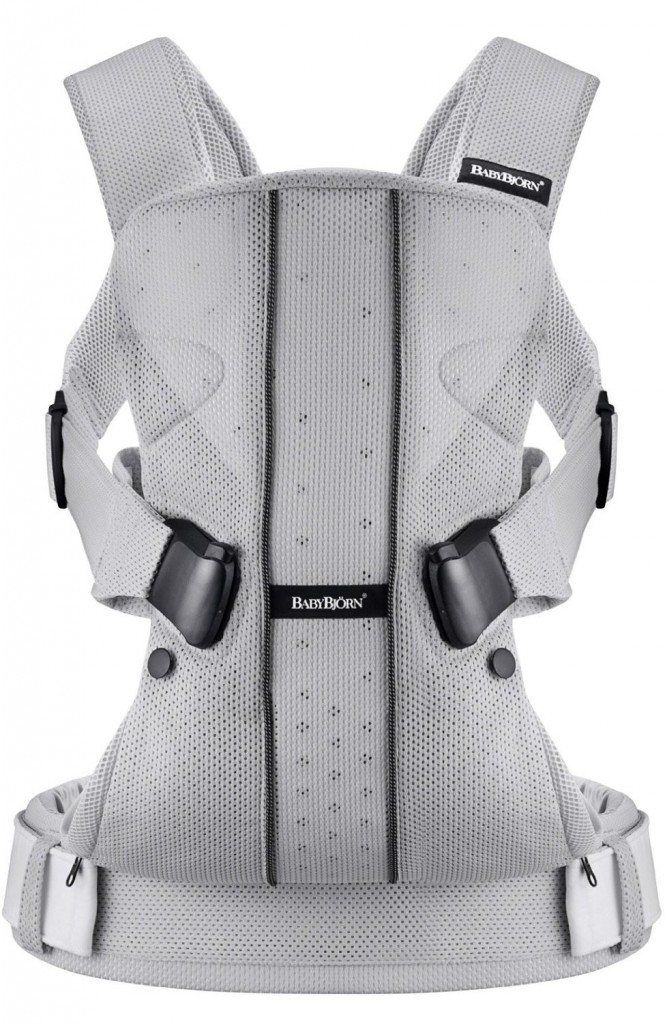 Babybjorn porte bebe one argent mesh