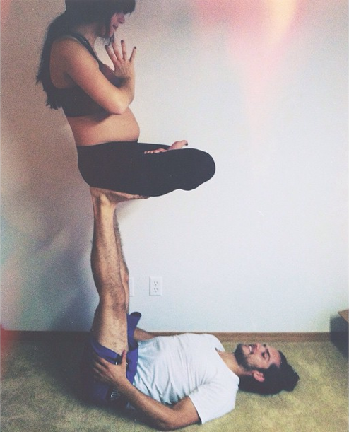 Mariza qui fait du Yoga (2)