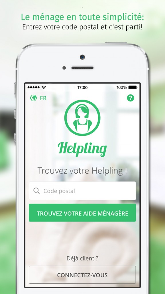 helpling societe de service aide menagere