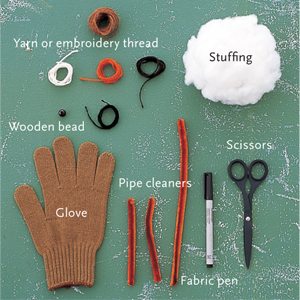 DIY peluche matériel