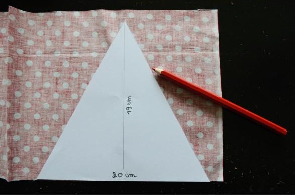 etape 4a diy guirlande fanions