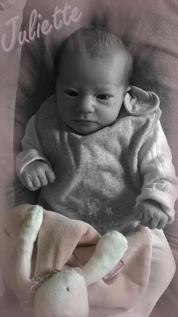 Juliette, née le 25 avril 2015