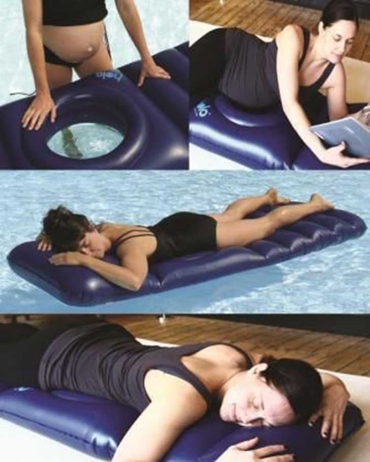 matelas gonflable special femme enceinte