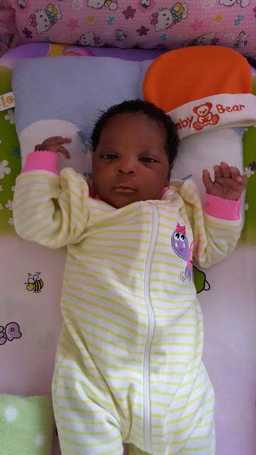 Océlia, née le 1er avril 2015