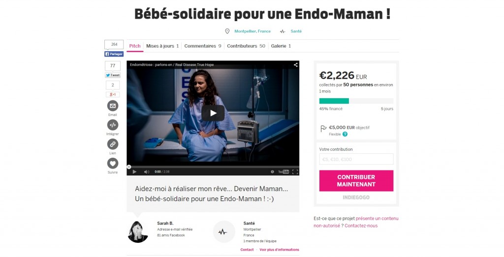 news bebe solidaire appel aux dons pour tomber enceinte
