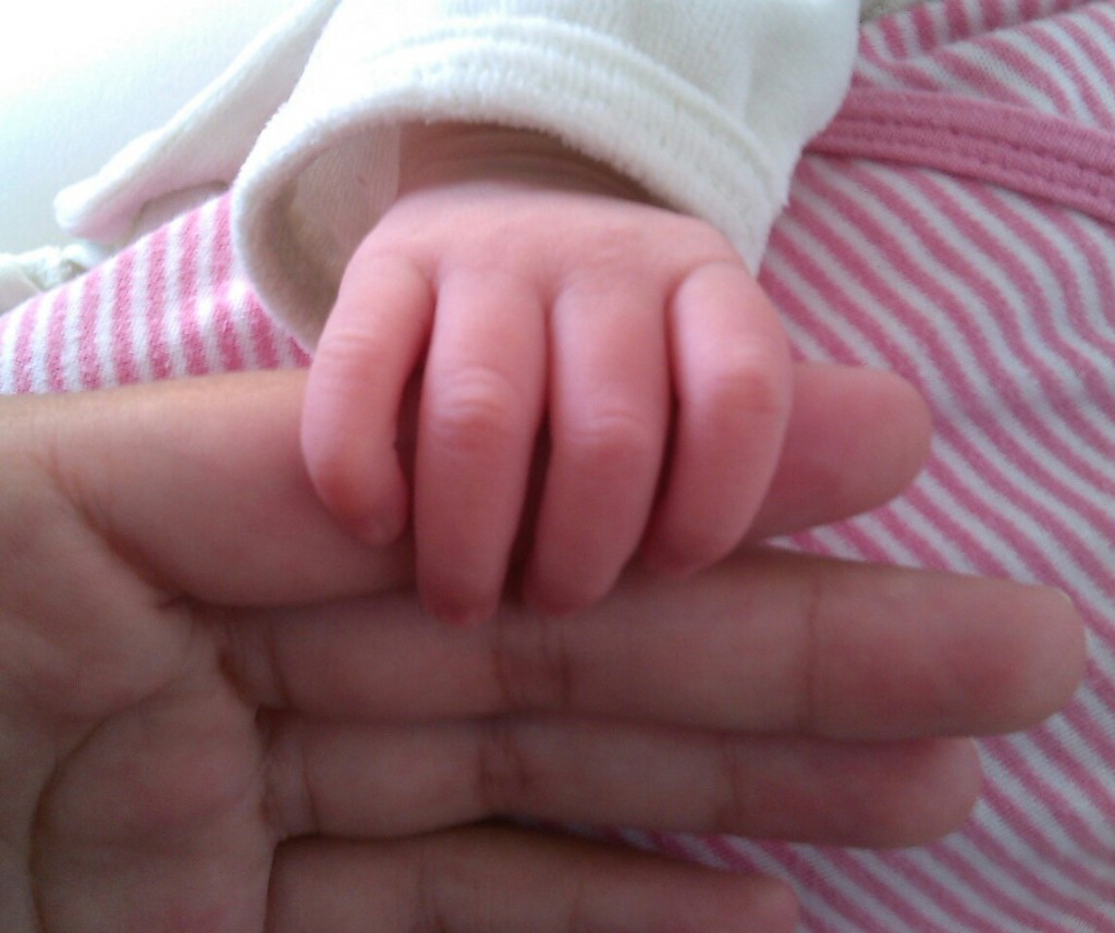 Main bébé mon homme m'a quitté