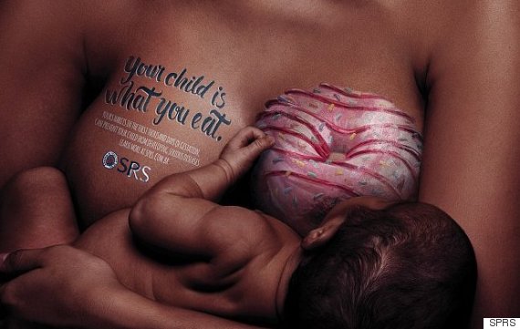 news campagne publicitaire votre enfant est ce que vous mangez 3