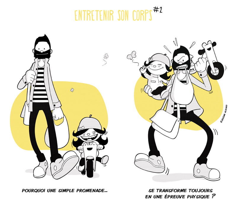 une promenade musclée