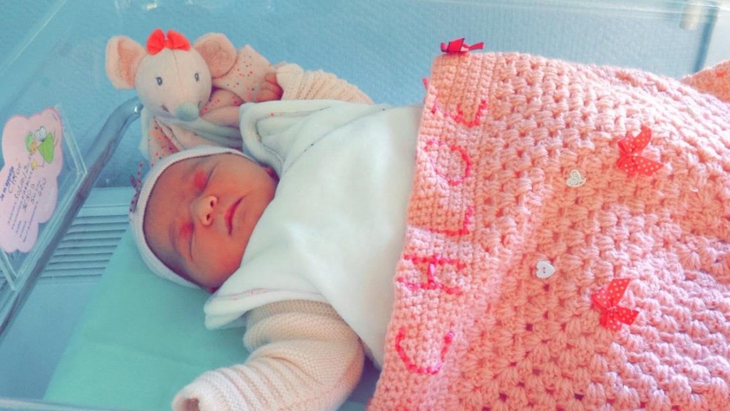 Chloé, née le 30 octobre