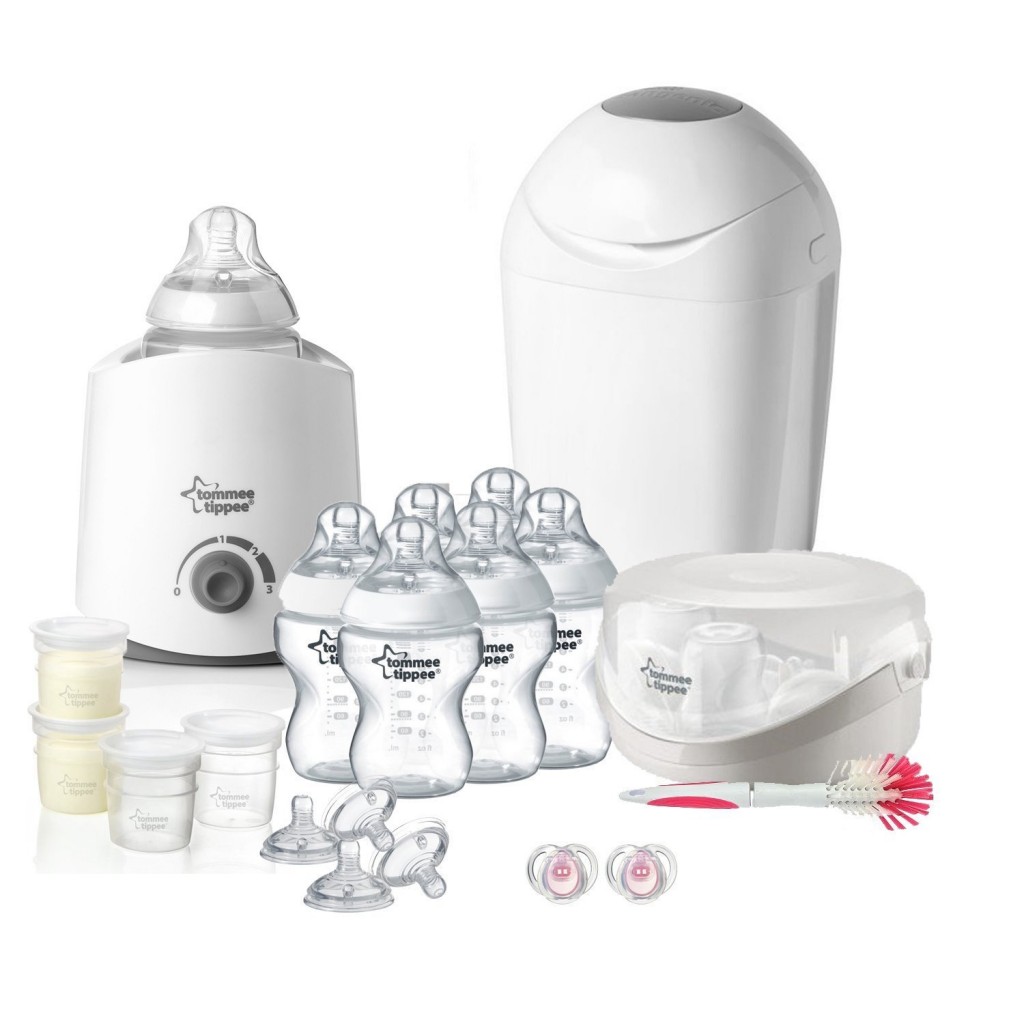 tommee tippee Kit Naissance Complet Blanc-Transparent