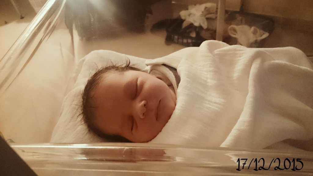 Aïdan, né le 17 decembre