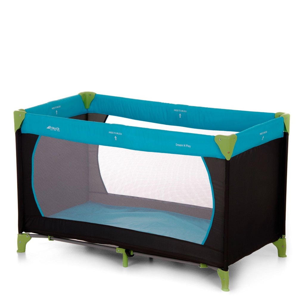Hauck Lit Parapluie Dream N Play 11 bleu eau