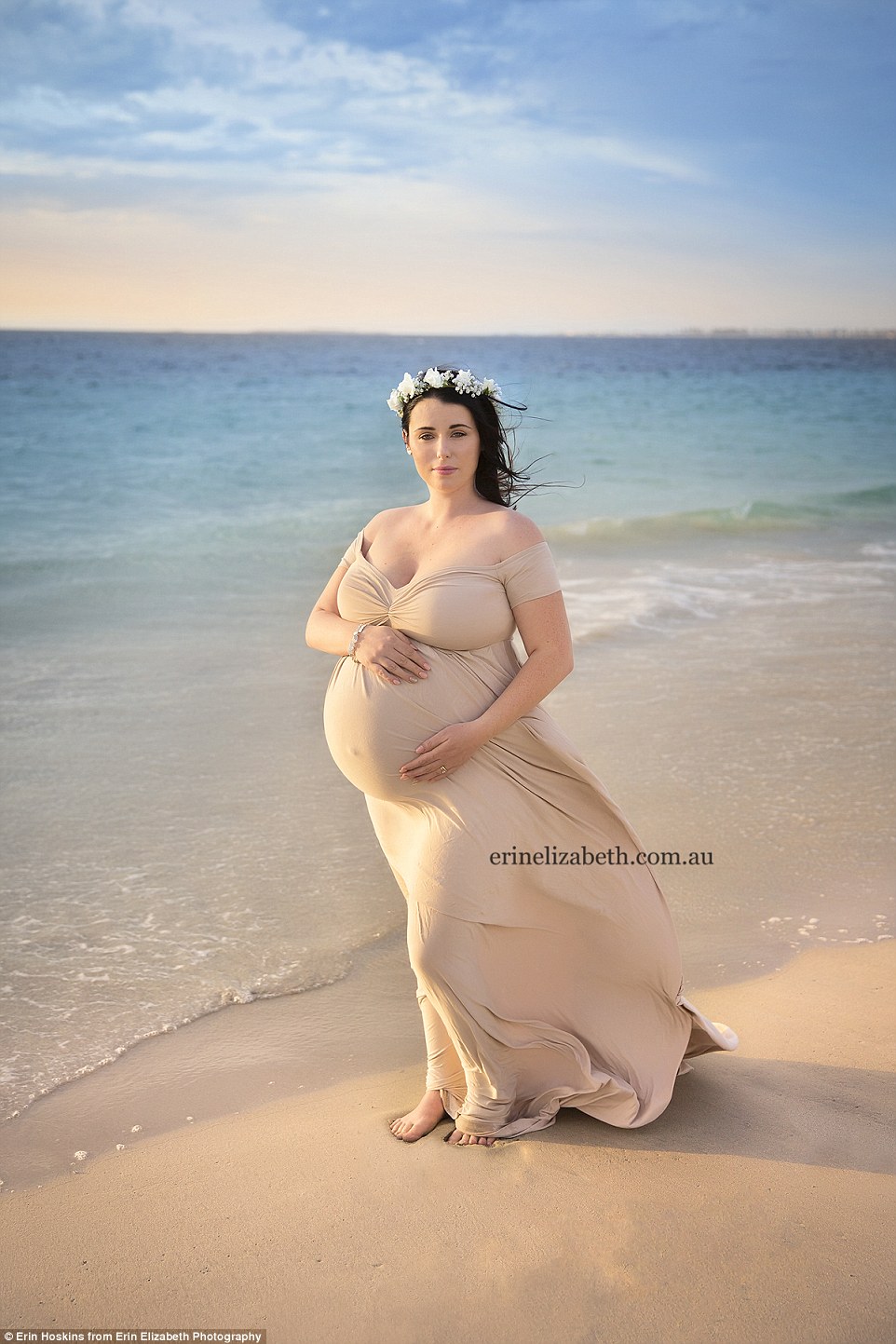 Kim-Tucci-enceinte-photos-plage-quintuple