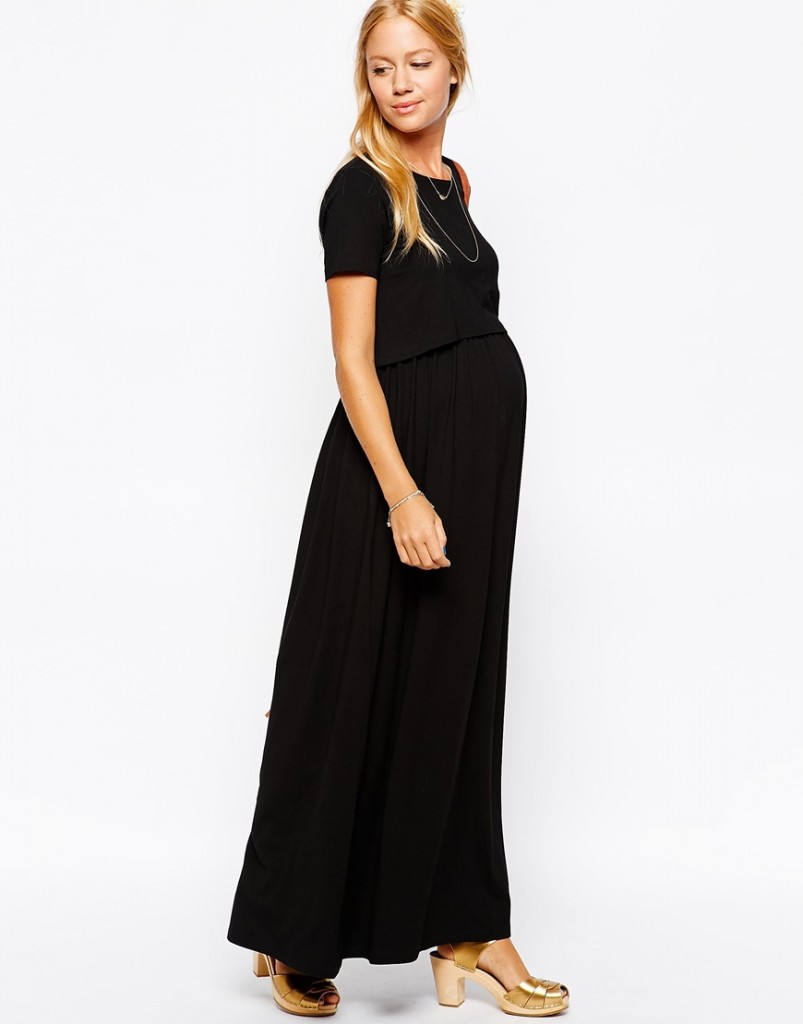 Asos Maternite Nursing maxi robe