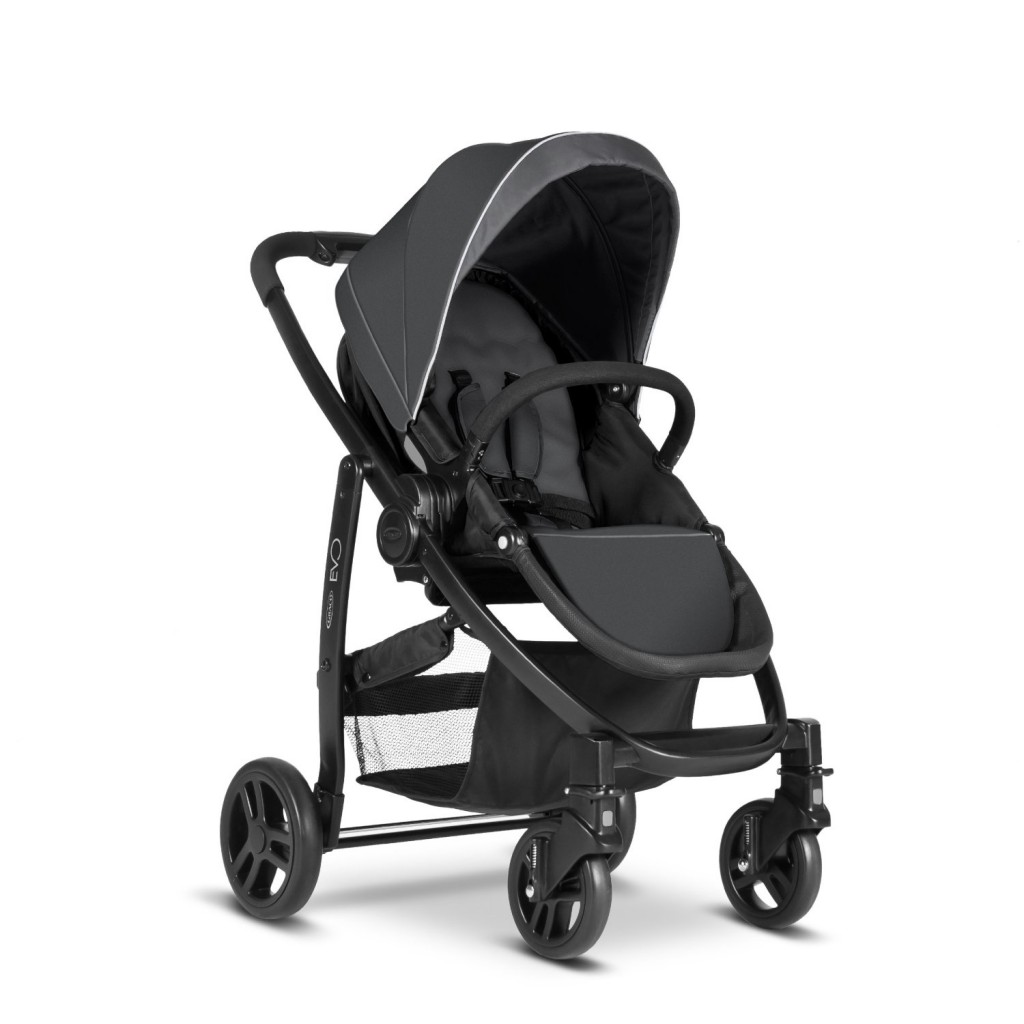 Graco Poussette Evo Travel System - Charcoal
