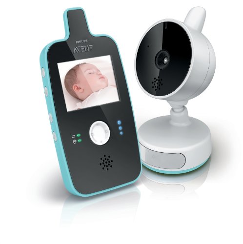 Philips Avent Babyphone Ecoute-Bebe Video Jour et Nuit SCD603-00