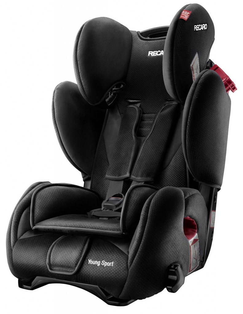Recaro Siege Auto - Groupe 1, 2, 3 - Young Sport - Noir