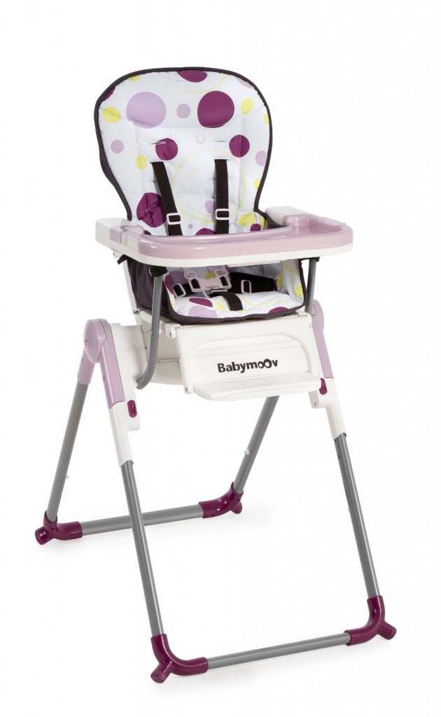 Babymoov Chaise Haute Slim Prune