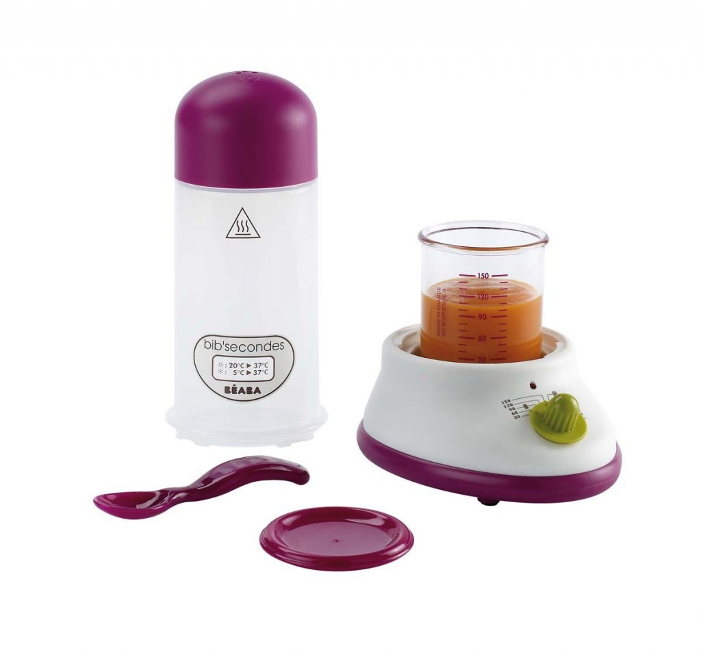 Beaba Bib Second Electronique chauffe biberons vapeur, gipsy