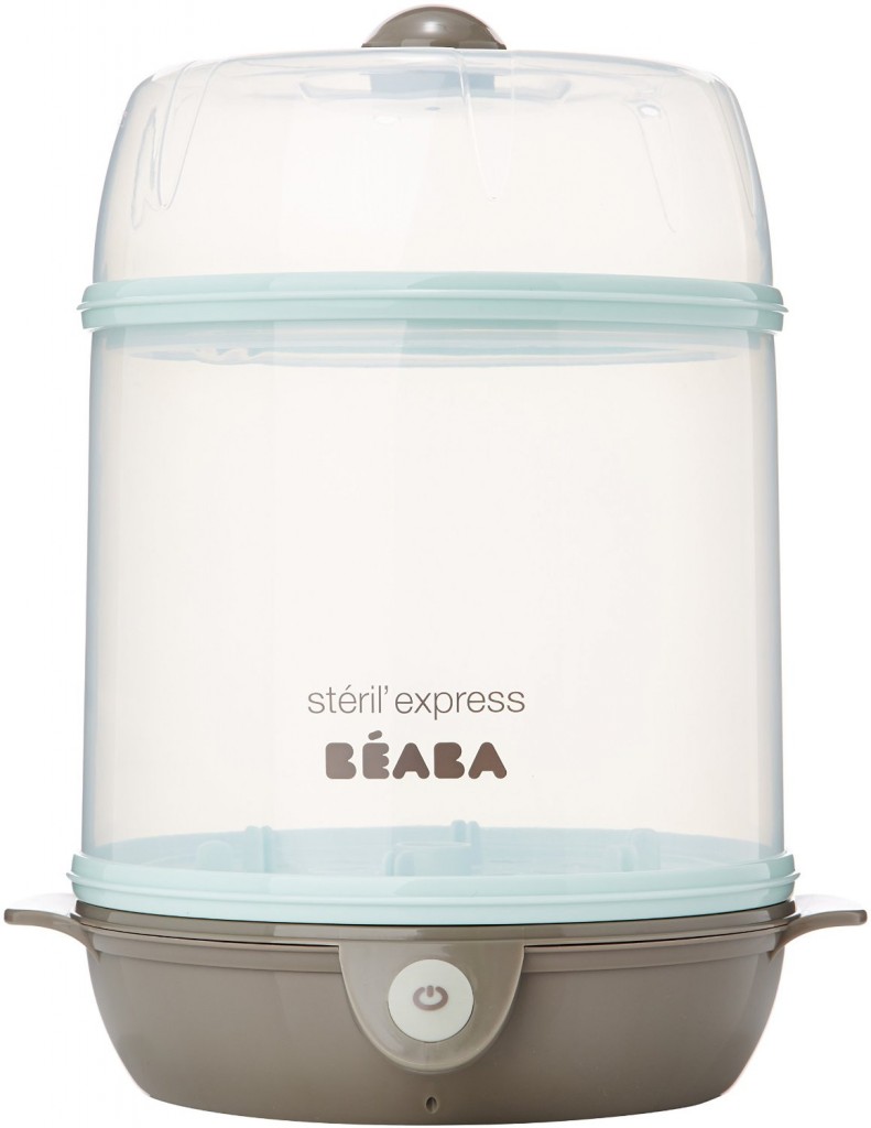 Beaba Steril Express sterilisateur Electrique 6 minutes, poudre bleu