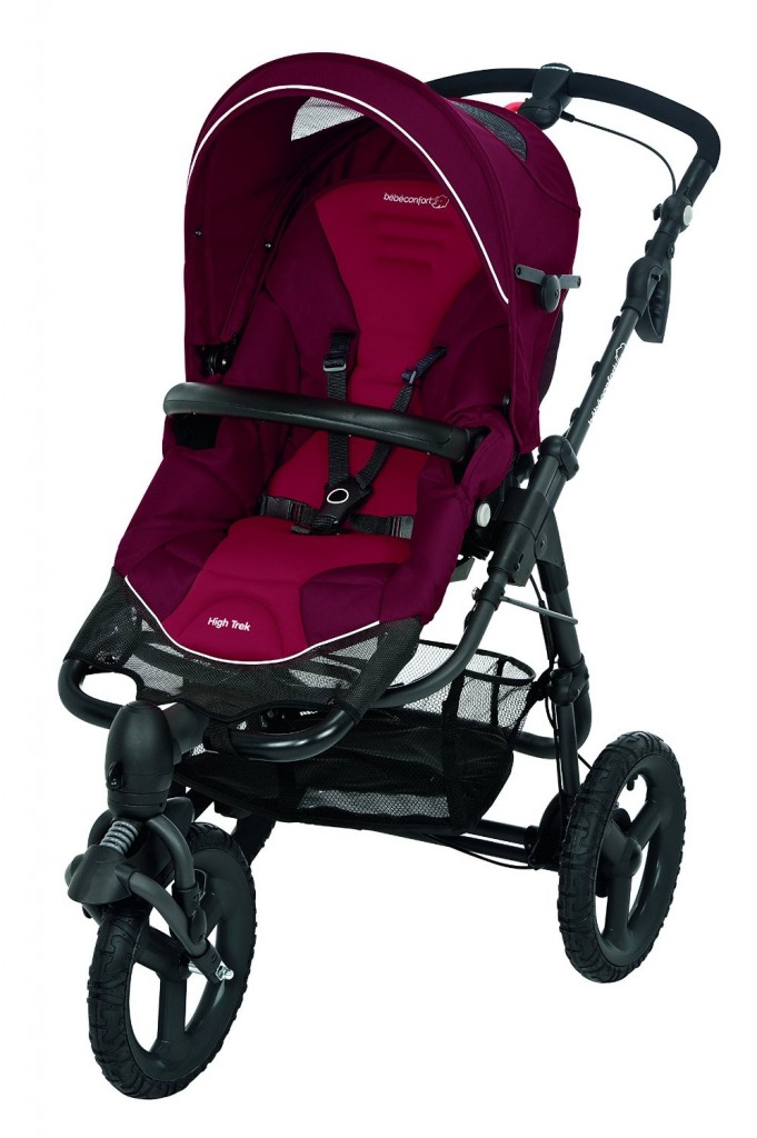 bebe Confort Poussette 3 roues High Trek Robin Red Collection 2016