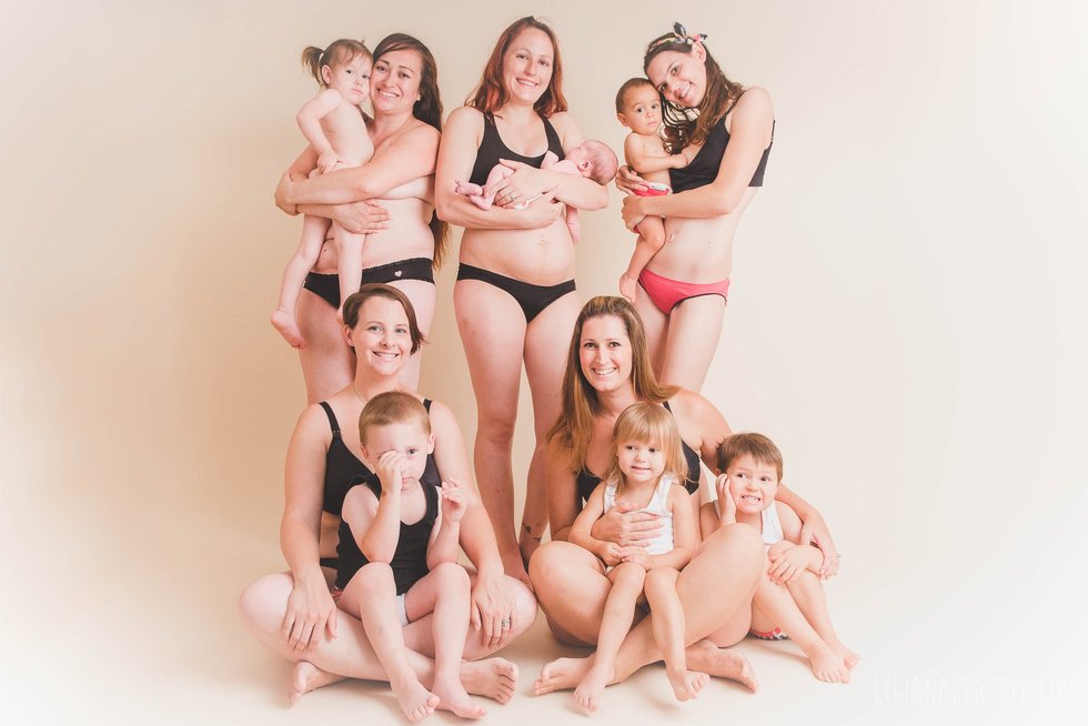 corps mere pas retouche