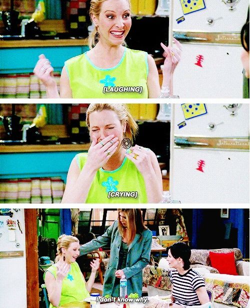 phoebe friends lunatique enceinte