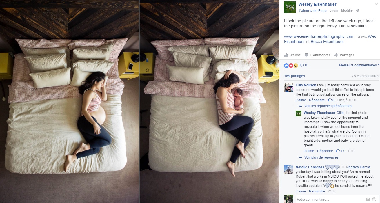 Wesley-Eisenhauer-photo-une-semaine-decart-grossesse-accouchement-facebook