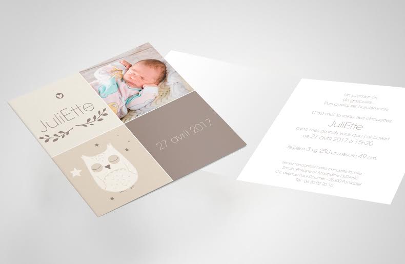 faire part de France naissance 2