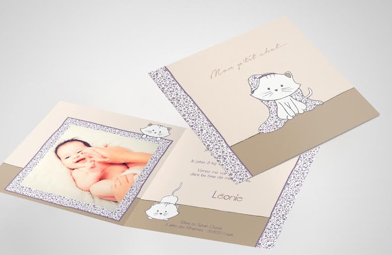 faire part de france naissance bebe