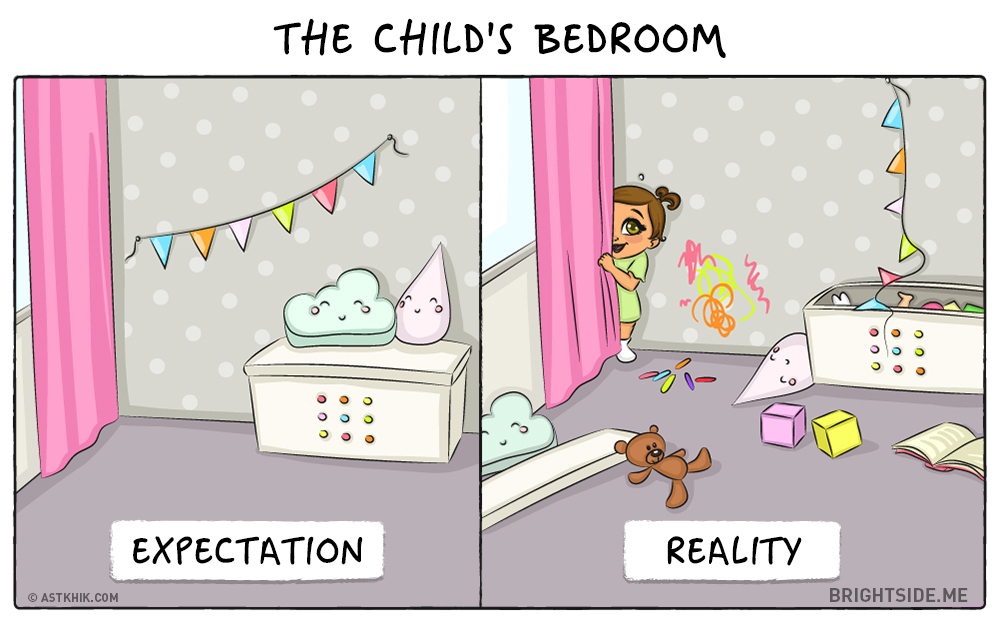 bebe attentes realite chambre