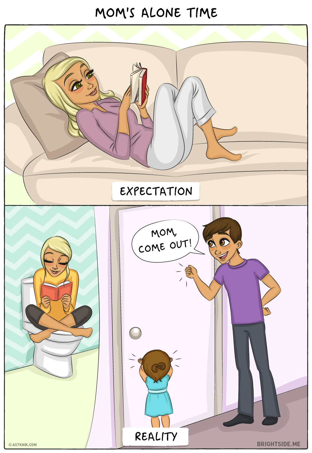 bebe attentes realite moment seule maman