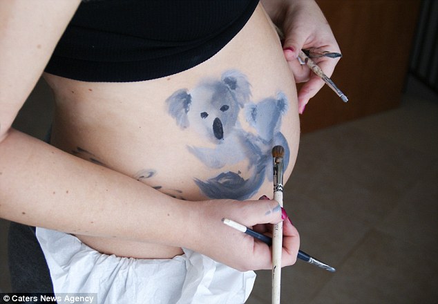 body-painting-corps-femme-enceinte-dessin-16