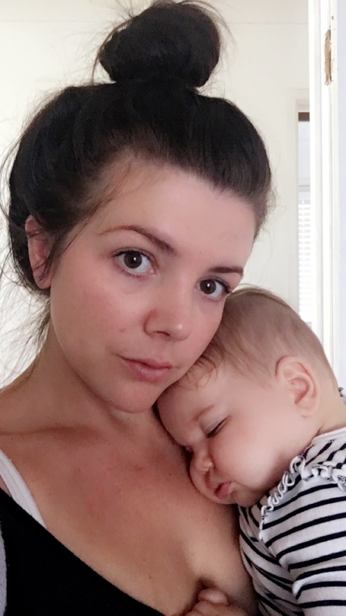 maman bebe photo post partum