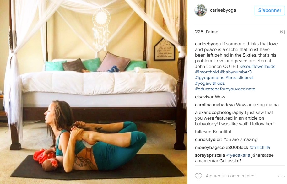 Carlee-Benear-pratique-yoga-tout-en-allaitant-photos-instagram-4