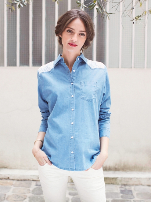 Chemise emoi emoi jean
