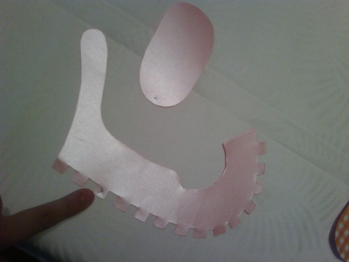 DIY mini souliers etape 3