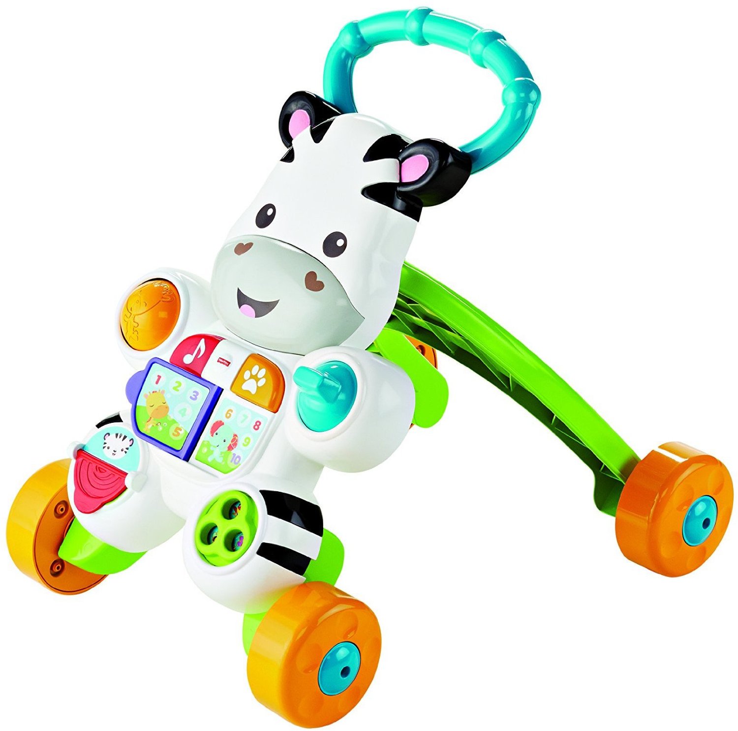 Fisher-Price - DLD96 - Mon Trotteur Zebre Parlant