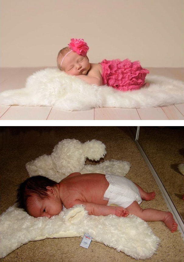 ces parents ont tente de reproduire des cliches avec leur bebe et se sont bien rate 05